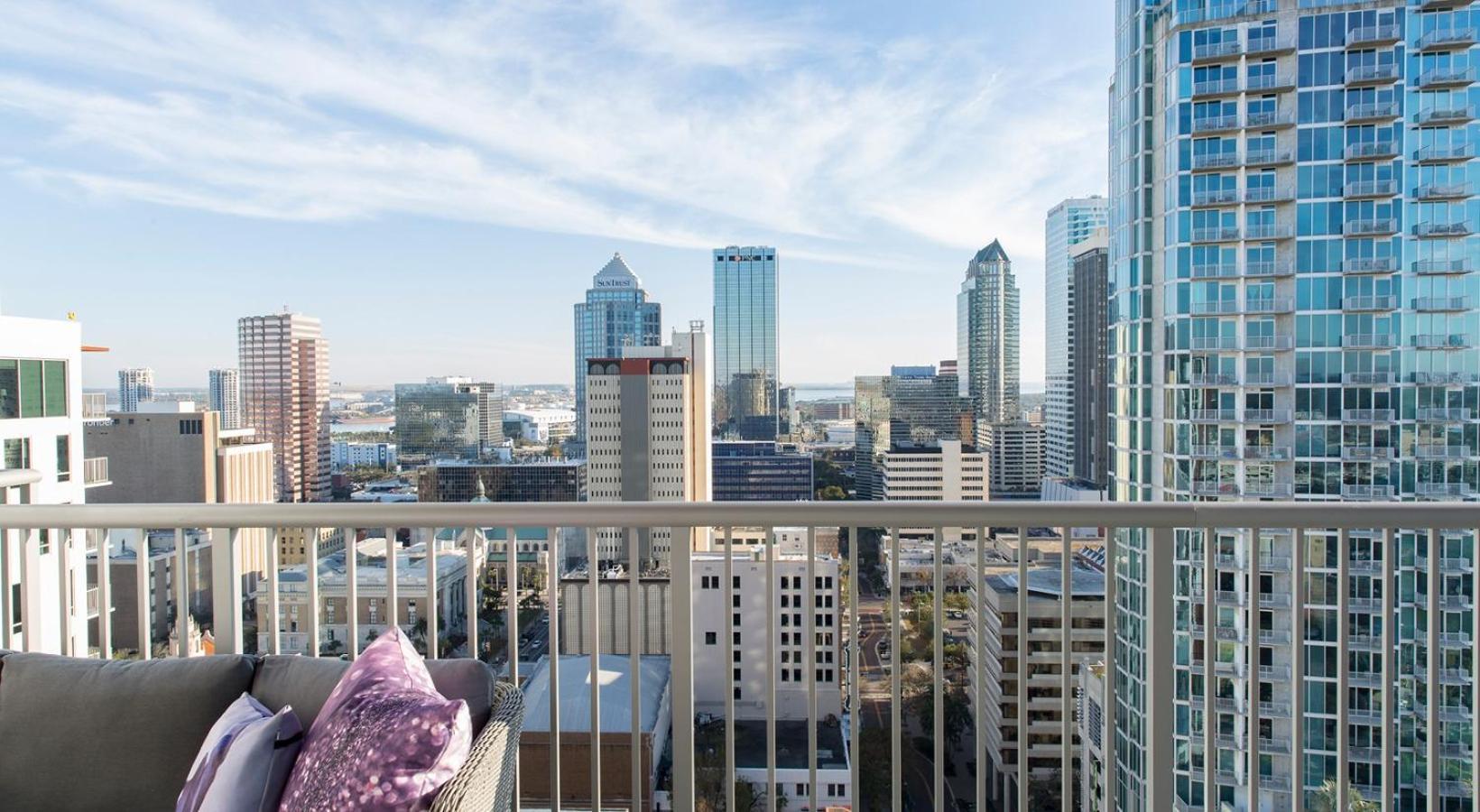 1Br Oasis In Downtown Tampa W Balcony & City Views Exteriör bild